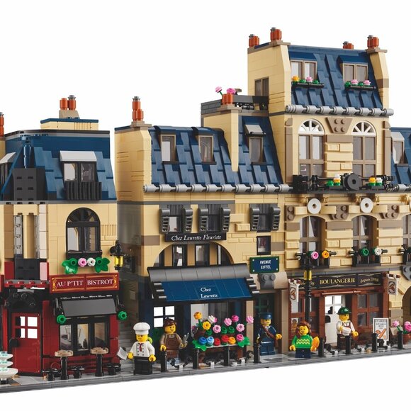LEGO Instructions - Bricklink - 910032 - Parisian Street   910032 Bricklink Designer Parisian Street 3532 Pieces New in Box in Hand
